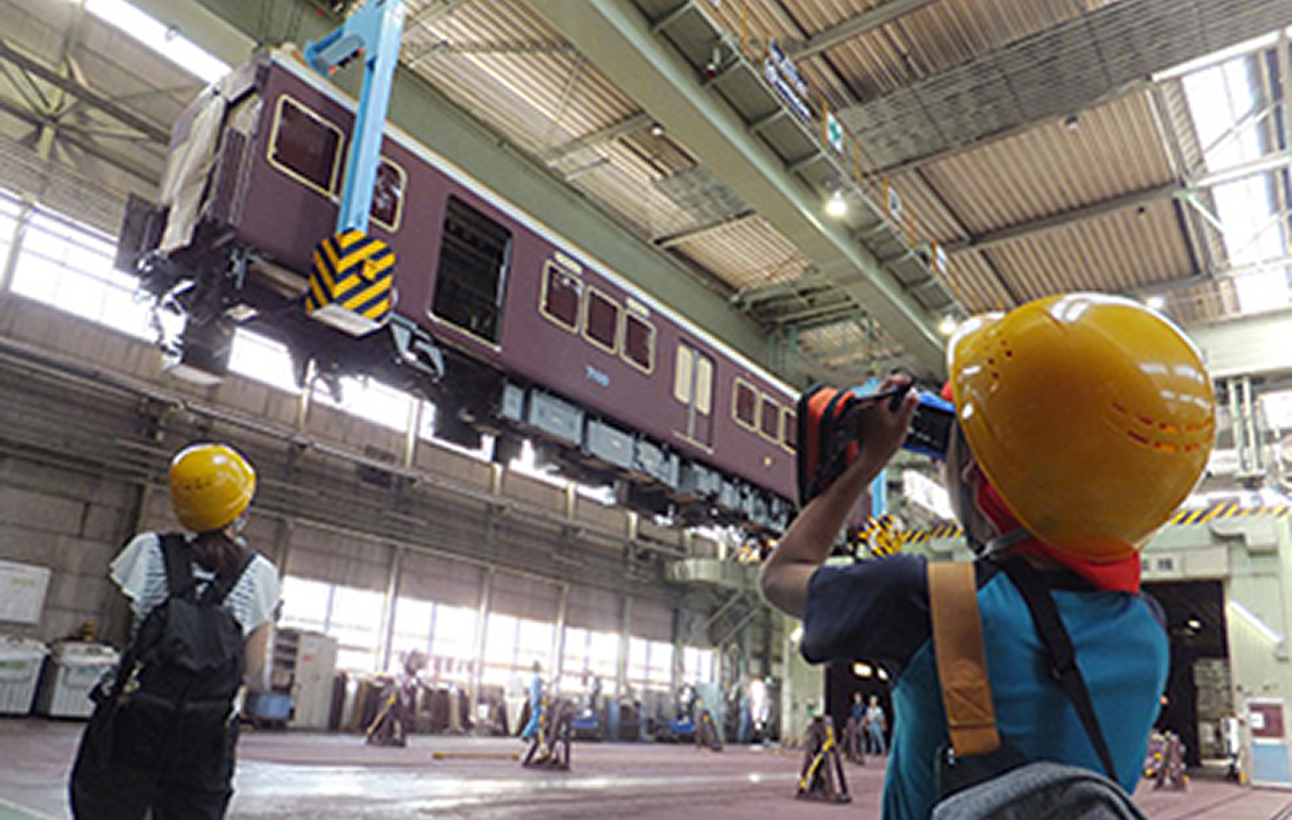 体験学習プログラム「阪急阪神 ゆめ・まちチャレンジ隊」