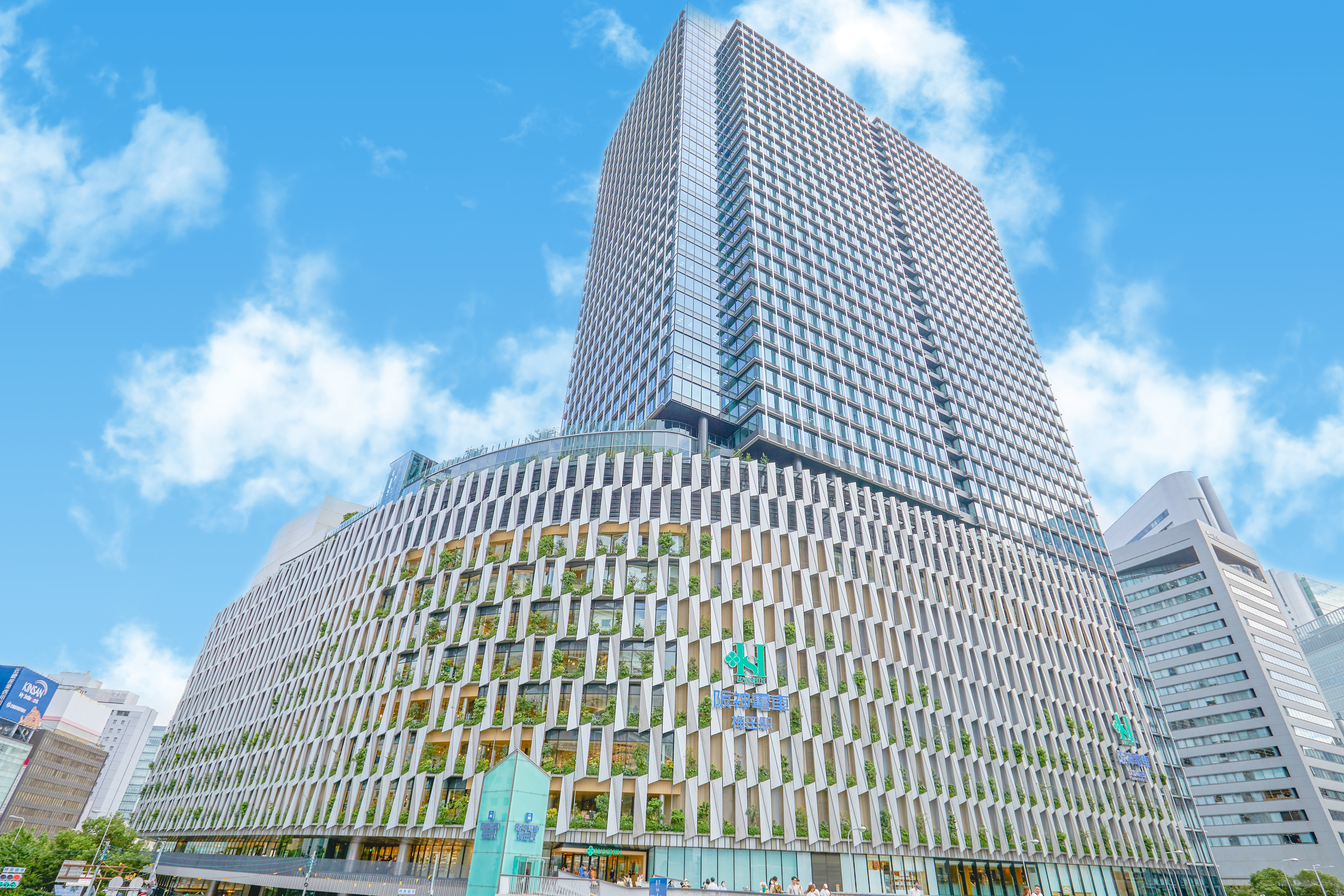 商業施設、駅舎等における中水・雨水の活用　大阪梅田ツインタワーズ・サウス