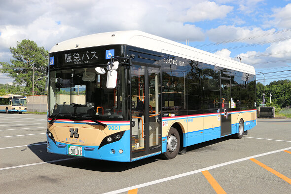 EVバスの導入　阪急バス