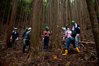 森林保全ボランティア活動画像5